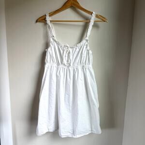 Aerie White Cottagecore Sundress – Size M
